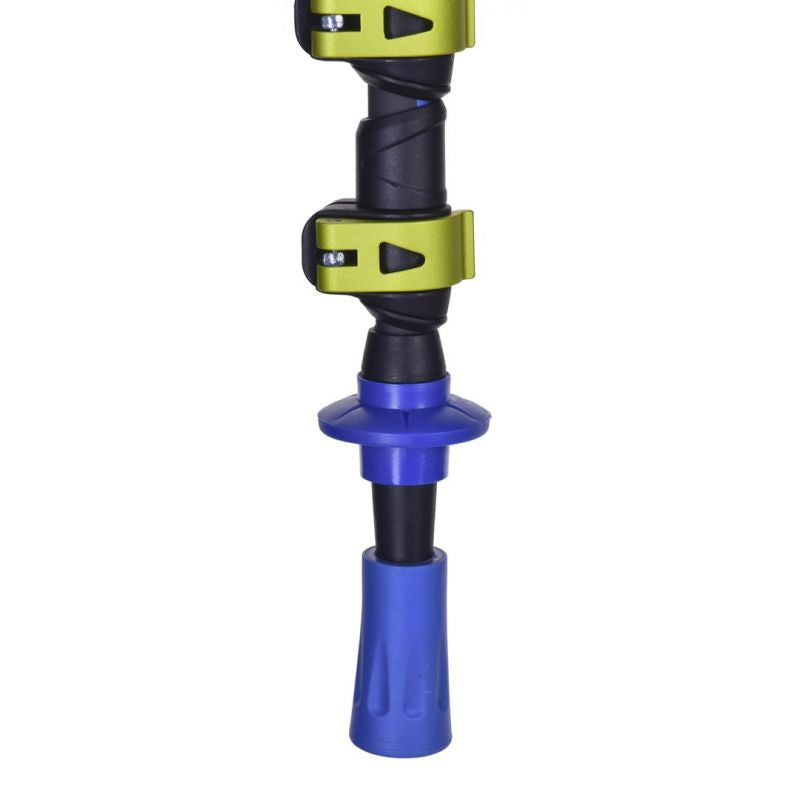 Viking Carbo Lite Trekking Poles Black/Lime Import z Action/Akcesoria sportowe i turystyczne/Kije do Nordic Walking i trekkingu Your Sports Performance