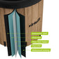 VIRTUFIT ICE BATH XXL - 375 LITERS - IMITATION WOOD - WITH ACCESSORIES In preparation Your Sports Performance