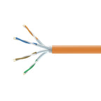 Installation Equipment Cat7 Simplx S/FTP DCA Cable 1000.00m Orange LSZH Kable, gniazda i wtyki/Kable sieciowe Your Sports Performance