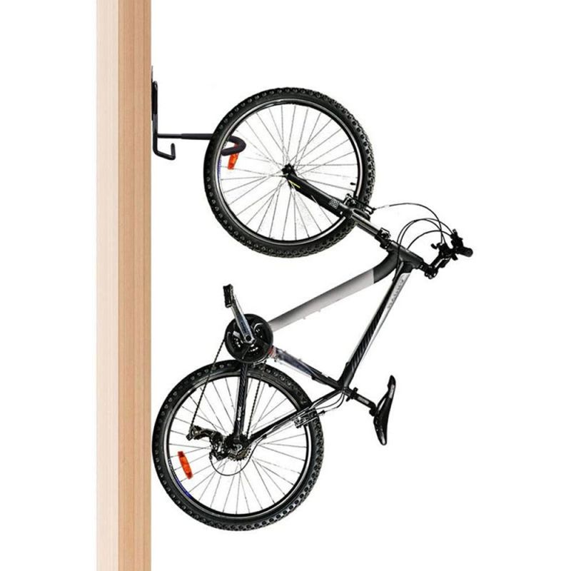 MACLEAN VERTICAL BICYCLE WALL MOUNT, STEEL, MAX LOAD 20KG MC-433 Import z Action/Rowery i akcesoria/Uchwyty Your Sports Performance