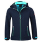 TrollKids Girls Trollfjord Jacket navy/mint softshell jacket for girls (175-132) In preparation Your Sports Performance
