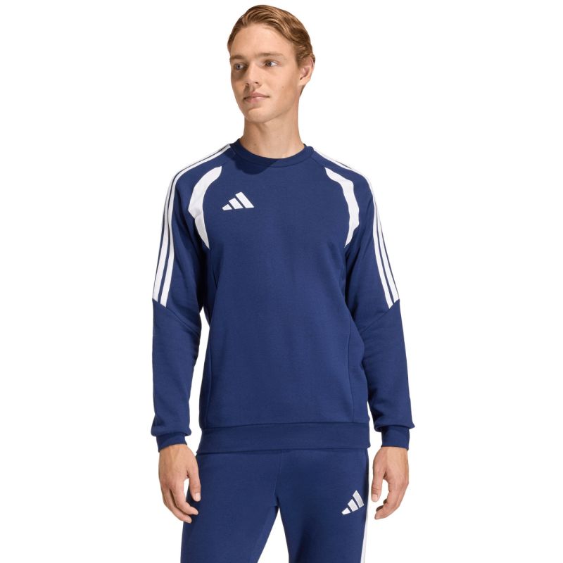 Men's adidas Tiro 26 League Sweat Crew navy blue and white KF5816 Clothing Your Sports Performance