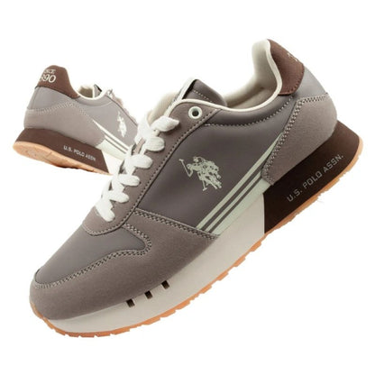 US Polo Assn sports shoes sneakers men's fashionable comfortable brown Your Sports Performance