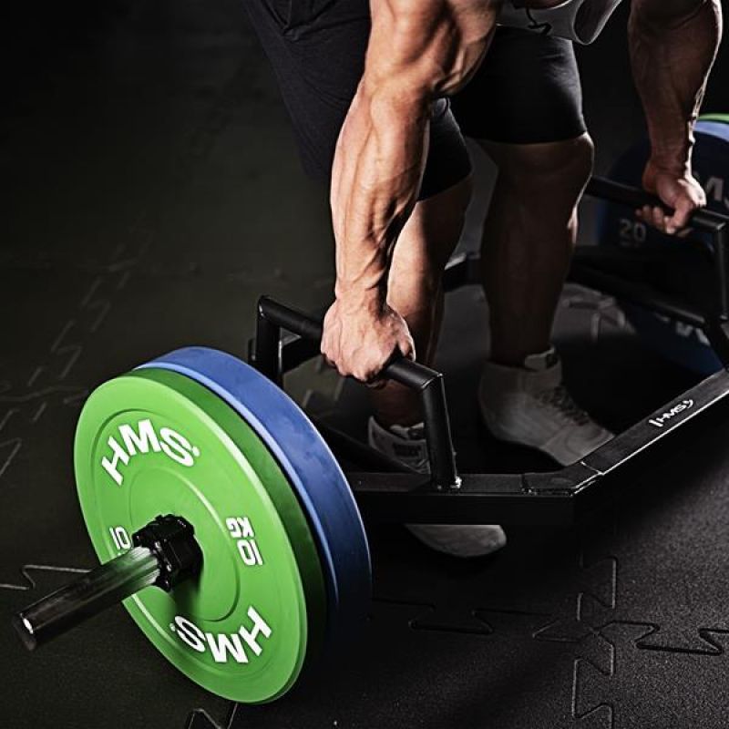 HMS BLUE BUMPER Olympic plate 20 kg CBR20 Accessories/Training equipment Your Sports Performance