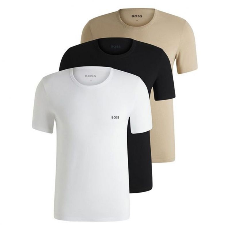 T-shirt Boss TshirtRN 3pack M 50532468-965 Clothing/Lifestyle/T-shirts/Boss Your Sports Performance