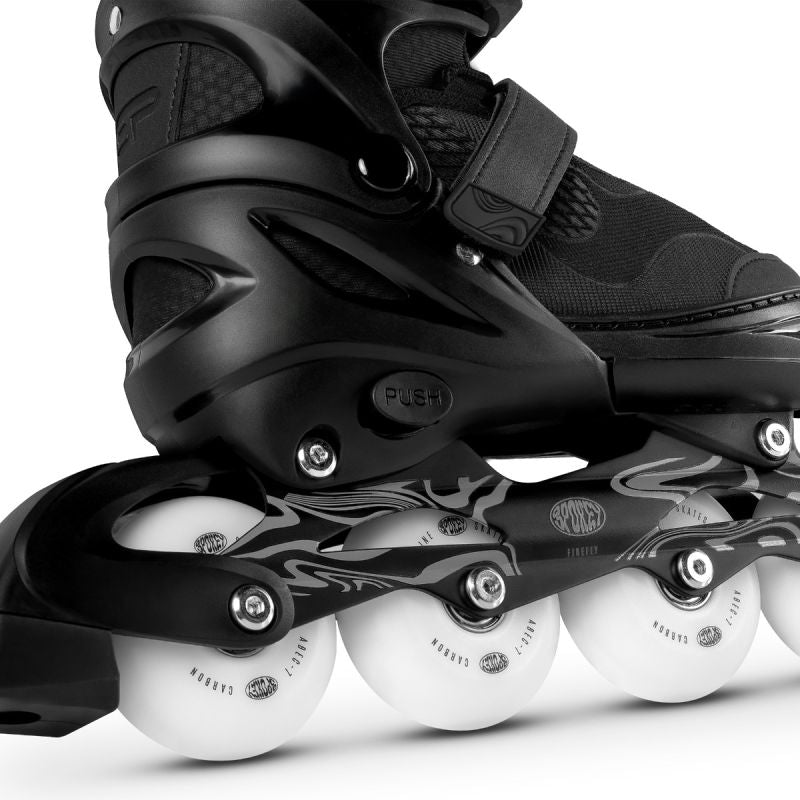 FIREFLY Inline Skates 35–38 BK/WH