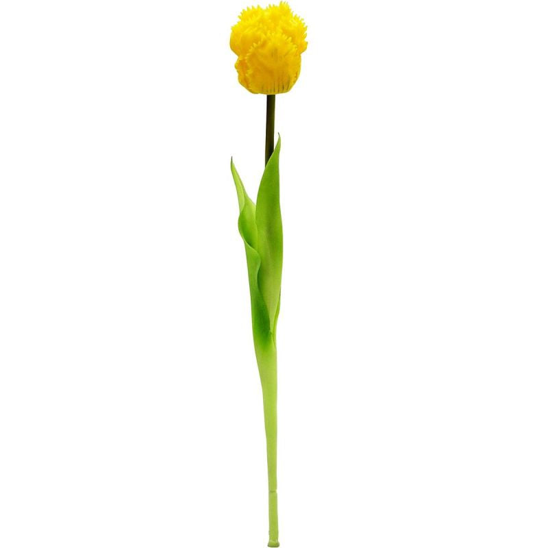 YELLOW TULIP 38CM LIFE-LIKE SPRING DECORATION Home and Garden/Equipment Your Sports Performance