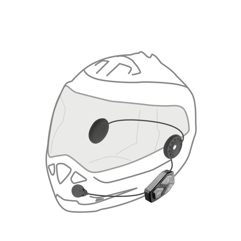 INTERPHONE U-COM 3 motorcycle intercom, set for 2 helmets In preparation Your Sports Performance