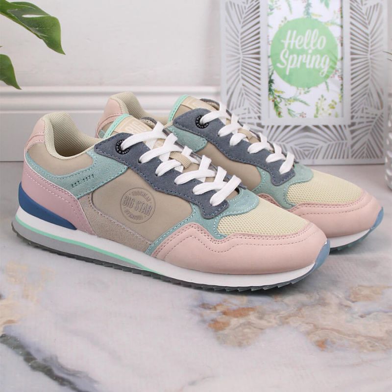 Big Star W INT1851 leather sneakers, multicolor Footwear/Lifestyle/Big Star Your Sports Performance