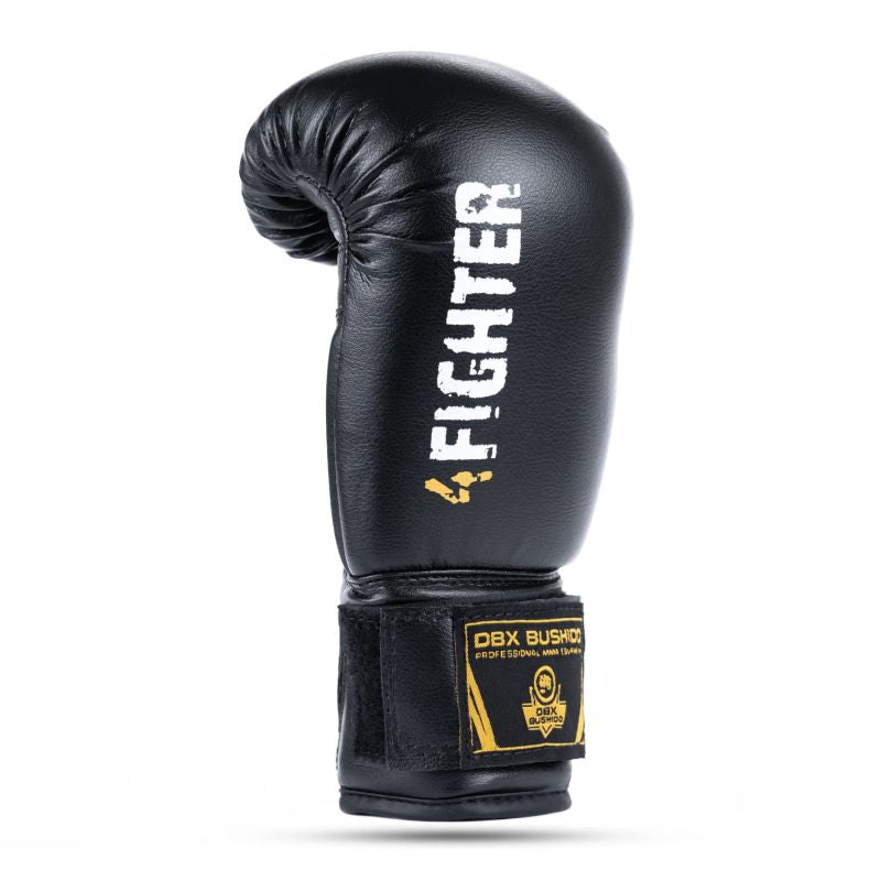 6oz Boxing Gloves for Kids - 4Fighter Black rękawice treningowe Your Sports Performance