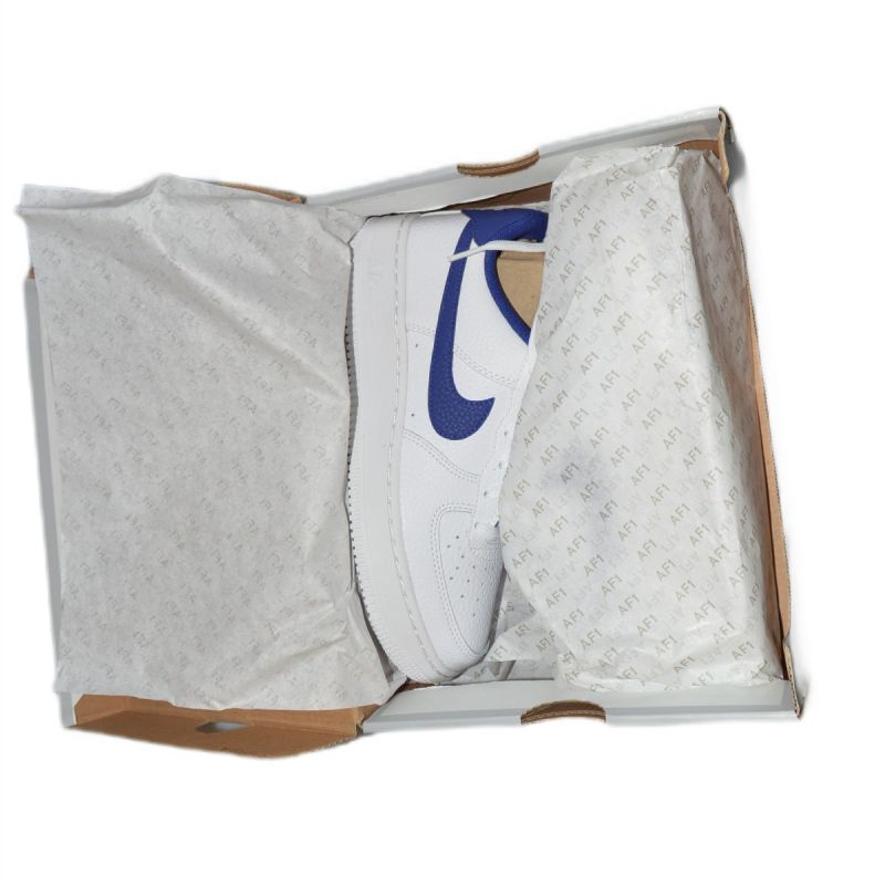 Nike Air Force 1 White/Deep royal blue women's shoes - CT3839-101 Obuwie/Buty na co dzień Your Sports Performance