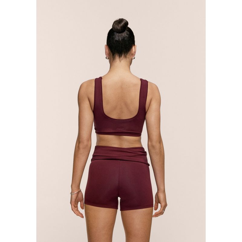 CASALL Sublime Fling Bralette Sports Bra, Burgundy