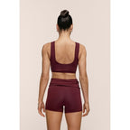 CASALL Sublime Fling Bralette Sports Bra, Burgundy