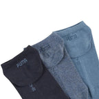 Puma Sneaker Plain Socks 3 Pack Navy Blue 938624 22