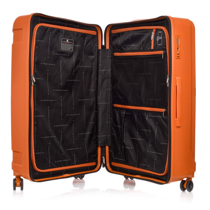 SwissBags Tourist Large Suitcase 77cm Orange To be categorized Your Sports Performance