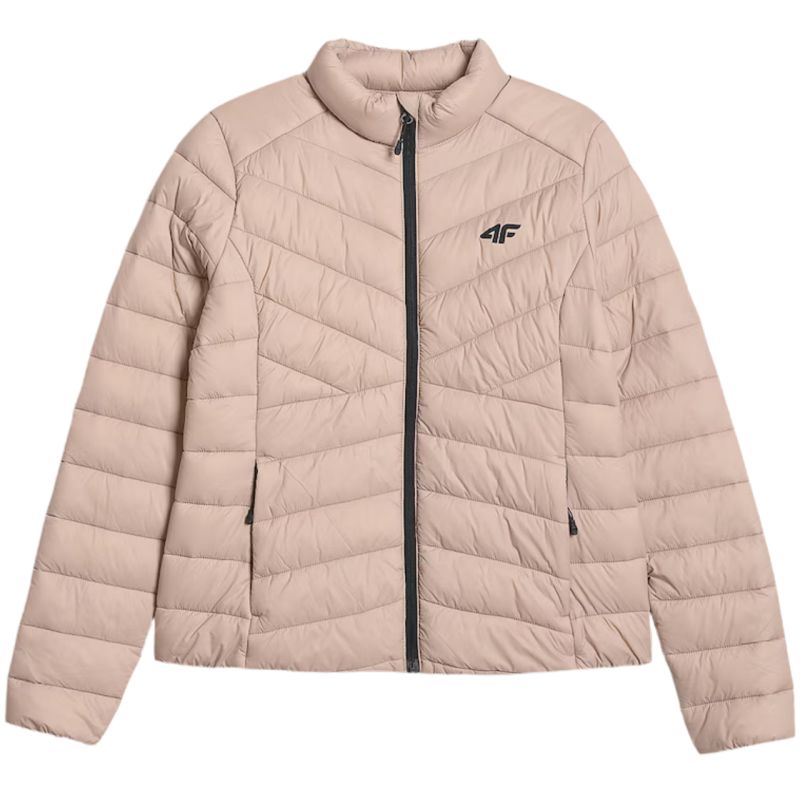 Women's jacket 4F F0855 beige 4FWSS26TDJAF0855 83S