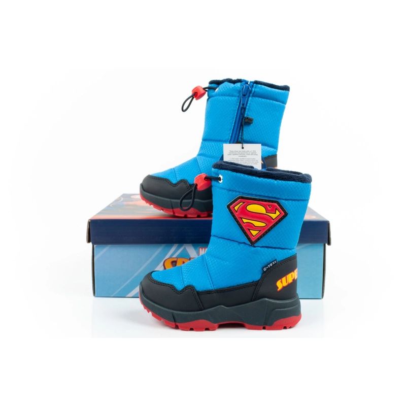Leomil winter boots Superman children's snow boots warm for a boy Leomil