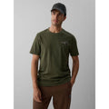 Men's regular printed T-shirt 4F 4FKAW26TTSHM4477-043S