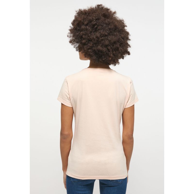 Mustang T-shirt Alexia C Chestprint W 1013383 7262 Clothing/Lifestyle/T-shirts/Mustang Your Sports Performance