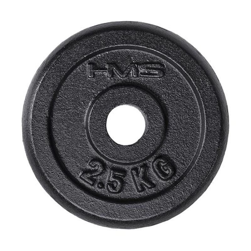BLACK PLATE 2.5 KG HMS TCZ02 17-61-002 Accessories/Training equipment Your Sports Performance