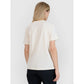 Women's oversize printed T-shirt 4F 4FWSS25TTSHF1994-11S *Kategoria tymczasowa Your Sports Performance