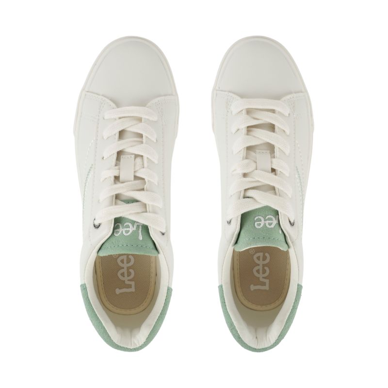 Lee Maddy Women's Shoes White and Green 50261007 98E