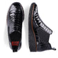 Rieker W R474 snakeskin leather ankle boots black Footwear/Lifestyle/Rieker Your Sports Performance