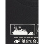 Boy's oversize T-shirt with print 4F 4FJRAW25TTSHM3065-20S 4f