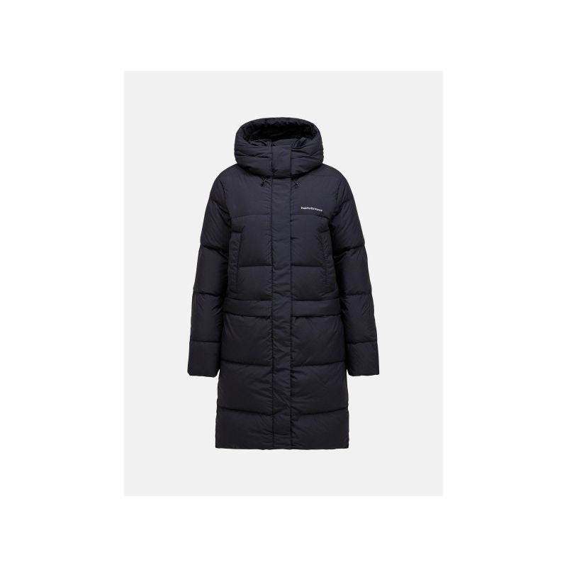 PEAK PERFORMANCE W Quiver Down Parka Jacket Black