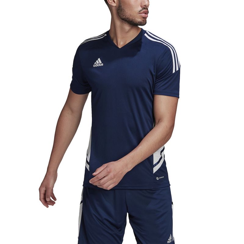 T-shirt adidas Condivo 22 Jersey V-neck M HA6291 Clothing/Football Adidas