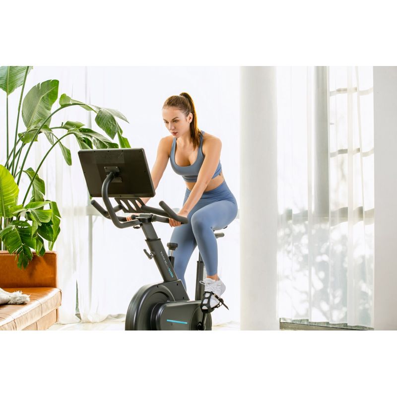 OVICX Q200X magnetic exercise bike with 15.6" TFT touchscreen, WIFI bluetooth & app In preparation Your Sports Performance