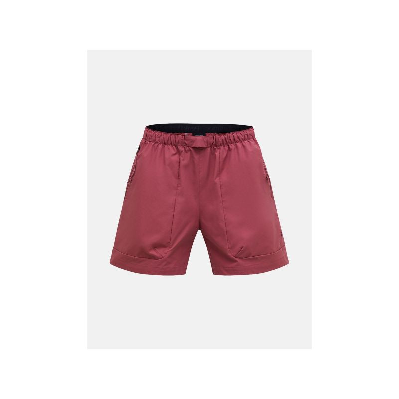 PEAK PERFORMANCE W Outdoor Cargo Shorts, Red