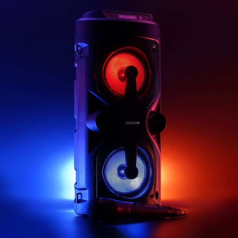 SQUEAK KARAOKE SPEAKER HARMONY BLUETOOTH 5.0, FM RADIO, MICROSD, AUX, USB SQ1004 In preparation Your Sports Performance