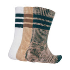 adidas Stonewash Crew 3 Pairs 3 Stripes Crew JX5531 socks In preparation Adidas