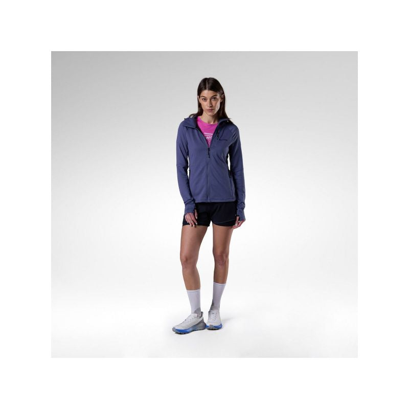 ROSSIGNOL Women's W Textured Hoodie Mid Layer Navy Blue