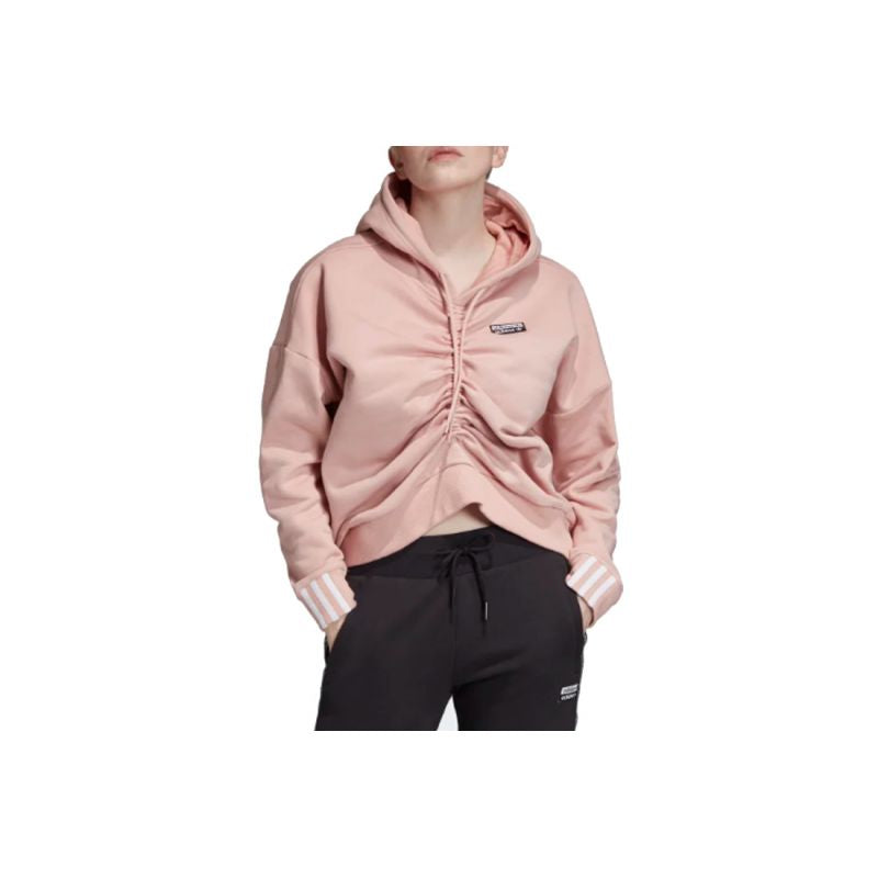 Adidas Ruched Hoodie W EC0782 Clothing/Lifestyle/adidas Adidas
