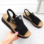 Comfortable Rieker W RKR677 black sandals Footwear/Lifestyle/Rieker Your Sports Performance