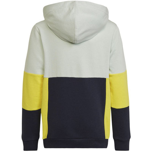 Adidas Colourblock Hoodie Jr HN8567 sweatshirt Clothing/Lifestyle Adidas