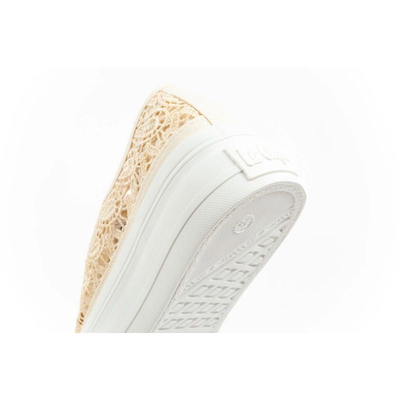 Lee Cooper women's sneakers lace openwork platform In preparation Your Sports Performance