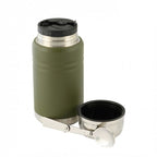 M-TAC Olive stainless steel lunch thermos with spoon, capacity 750 ml. AGD - Produkty/Termosy i kubki termiczne Your Sports Performance