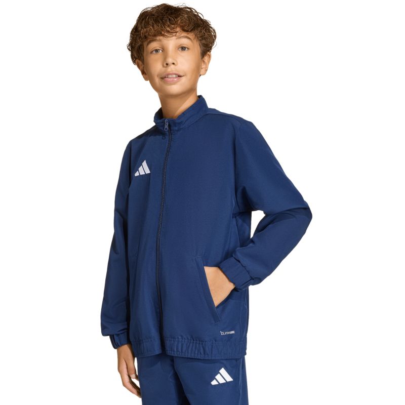 adidas Entrada 26 Presentation Kids’ Track Jacket Navy JZ6615