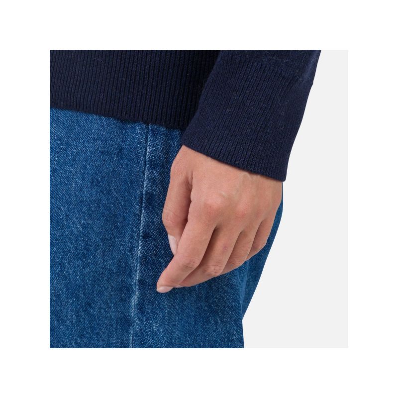 Rossignol W Cieloalto Tn Navy Blue Sweater Rossignol