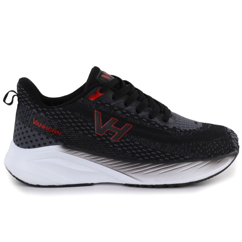 Vanhorn YW27308BK2 men's lightweight black sports shoes VanHorn