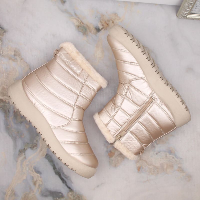 Waterproof patent snow boots News W EVE181E beige Footwear/Outdoor/News Your Sports Performance