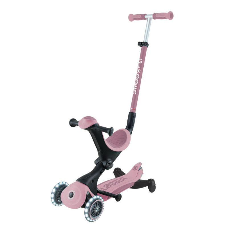 Scooter with ride-on seat GO•UP DELUXE LIGHTS ECOLOGIC 360 (697-510) Accessories/Skating/Hulajnogi/Traditional/For kids/Globber Your Sports Performance