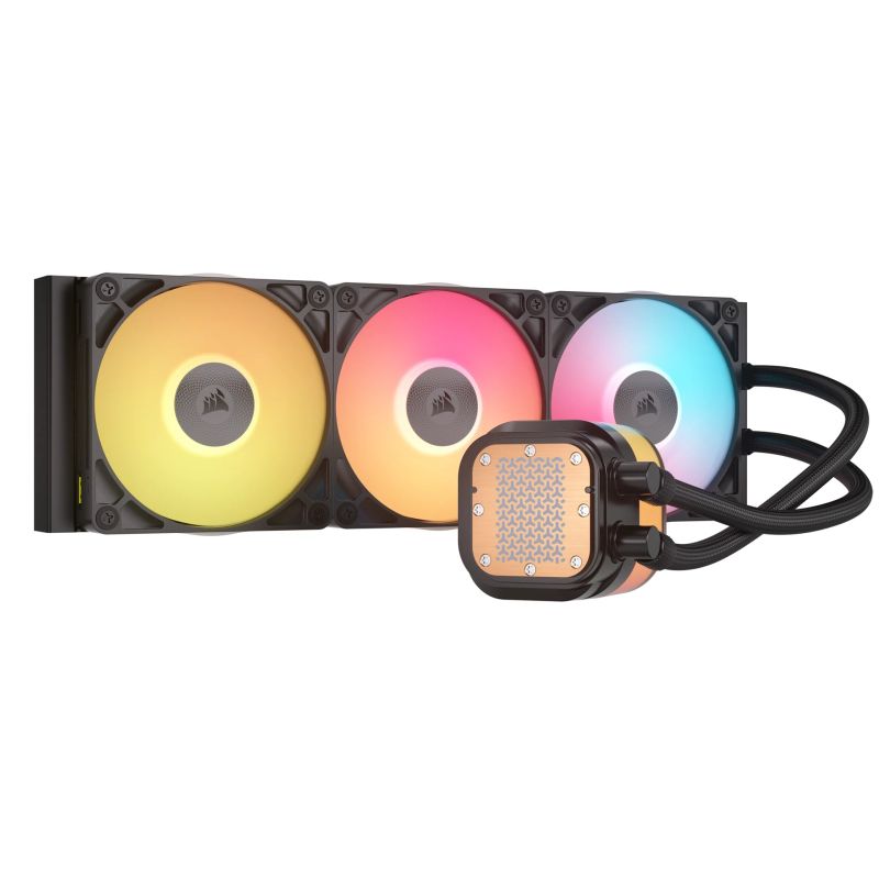 Corsair iCUE LINK TITAN 360 RX LCD Processor Air Cooler 12 cm Black 1 pc. Chłodzenie/Chłodzenie - zestawy chłodzenia wodnego Your Sports Performance