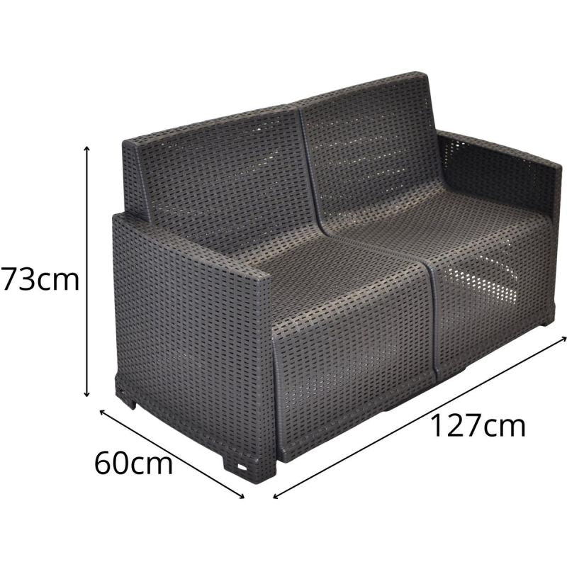 LOUNGE FURNITURE SET: 2 ARMCHAIRS + SOFA + COMO TABLE Home and Garden/Garden Your Sports Performance
