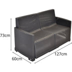 LOUNGE FURNITURE SET: 2 ARMCHAIRS + SOFA + COMO TABLE Home and Garden/Garden Your Sports Performance