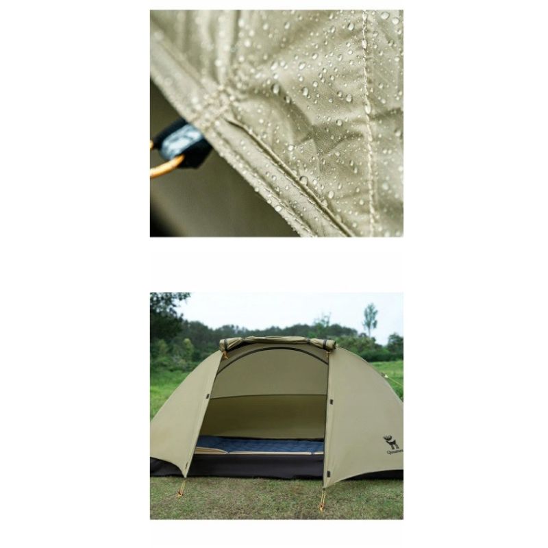 Qunature 2-person tent 1.5kg green Qunature/Akcesoria Turystyczne/Namiot Your Sports Performance