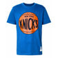 Mitchell &amp;Ness NBA New York Knicks Team Logo Tee M BMTRINTL1268-NYKROYA Clothing/Lifestyle/T-shirts/Mitchell & Ness Your Sports Performance